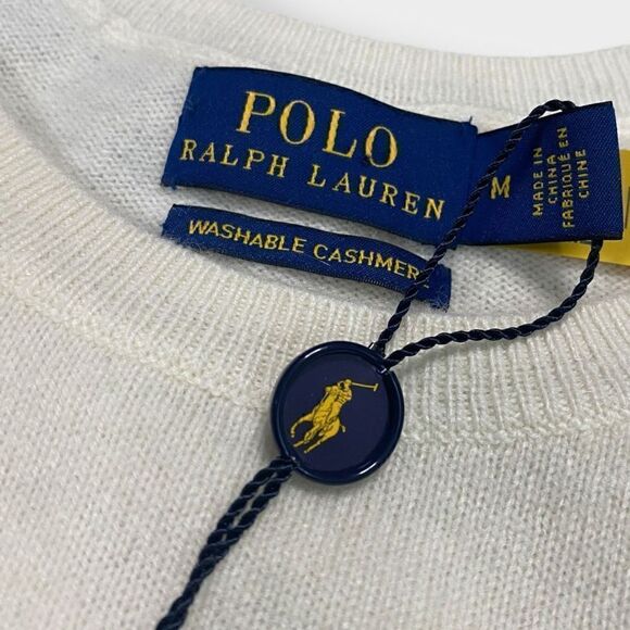 Polo Ralph Lauren Womens Cashmere Sleeveless Tank Top Sweater size Medium New - Picture 7 of 10